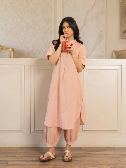 Peach Rose Co-ord Set